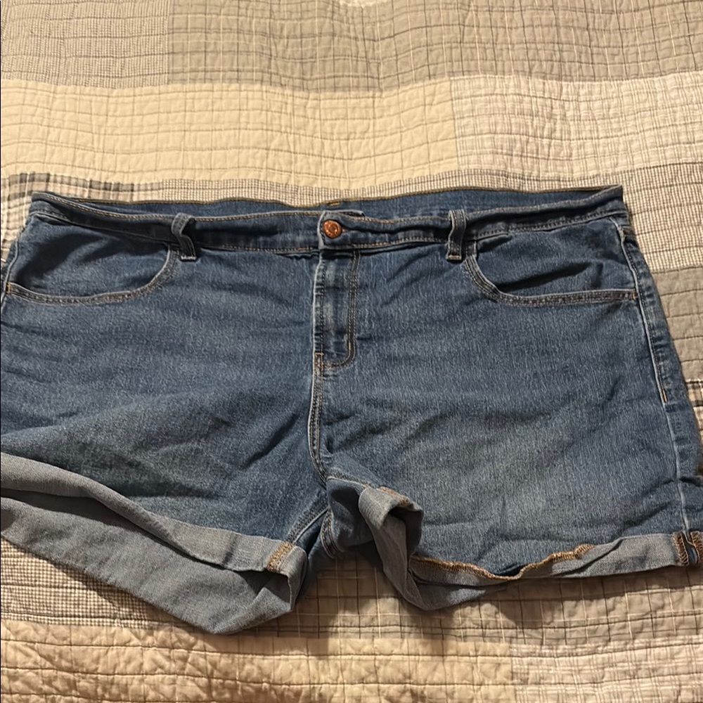 Old Navy Blue Jean Shorts Classic Cutoff Style